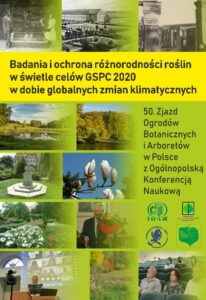 Okładka: Badania i ochrona różnorodności roślin w świetle celów GSPC 2020 w dobie globalnych zmian klimatycznych