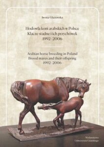 Okładka: Hodowla koni arabskich w Polsce Klacze stadne i ich przychówek 1992-2006