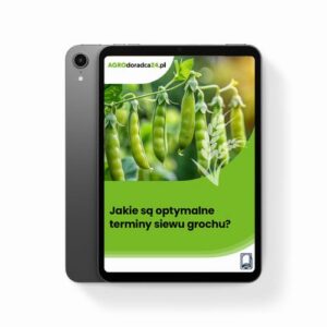 Okładka: Jakie są optymalne terminy siewu grochu?
