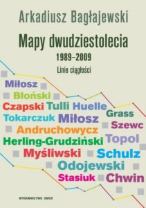 Okładka: Mapy dwudziestolecia 1989-2009. Linie ciągłości