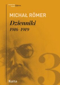 Okładka: Dzienniki. 1916–1919. Tom 3