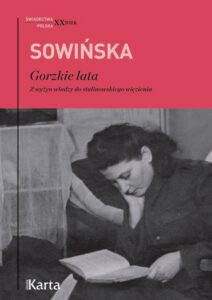 Okładka: Gorzkie lata. Z wyżyn władzy do stalinowskiego więzienia