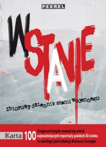 Okładka: W stanie. Zbiorowy dziennik stanu wojennego