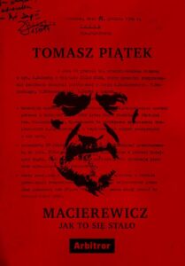 Okładka: Macierewicz. Jak to się stało