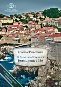 Okładka: IX Olimpiada Szachowa - Dubrownik 1950