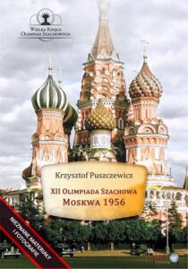 Okładka: XII Olimpiada Szachowa – Moskwa 1956