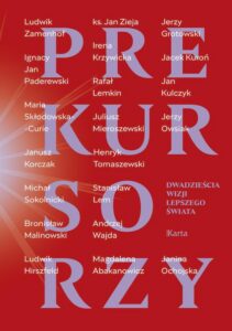 Okładka: Prekursorzy. Dwadzieścia wizji lepszego świata