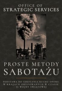 Okładka: Proste Metody Sabotażu (1944)