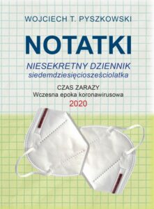 Okładka: Notatki 2020 Niesekretny dziennik siedemdziesięciosześciolatka