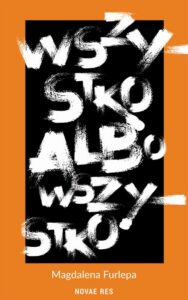 Okładka: Wszystko albo wszystko