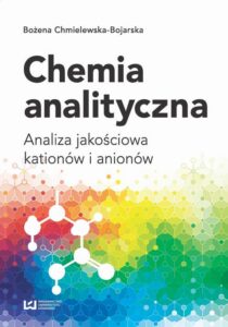Okładka: Chemia analityczna. Analiza jakościowa kationów i anionów