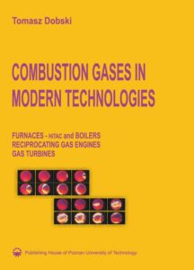 Okładka: Combustion gasesin modern Technologies