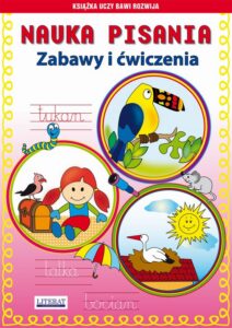 Okładka: Nauka pisania Zabawy i ćwiczenia. Tukan