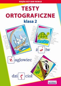 Okładka: Testy ortograficzne. Klasa 2