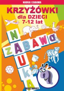 Okładka: Krzyżówki dla dzieci 7-12 lat