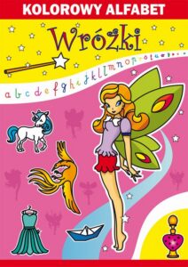 Okładka: Kolorowy alfabet. Wróżki