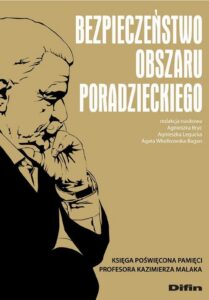 Okładka: Bezpieczeństwo obszaru poradzieckiego. Księga poświęcona pamięci Profesora Kazimierza Malaka