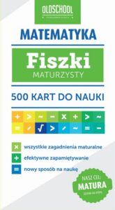 Okładka: Matematyka Fiszki maturzysty. CEL: MATURA