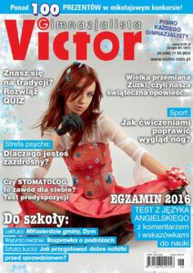 Okładka: Victor Gimnazjalista 26/2015
