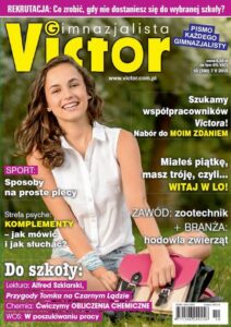 Okładka: Victor Gimnazjalista 10/2015