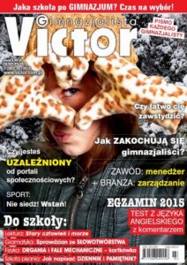 Okładka: Victor Gimnazjalista 3/2015