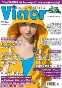 Okładka: Victor Gimnazjalista 7/2016