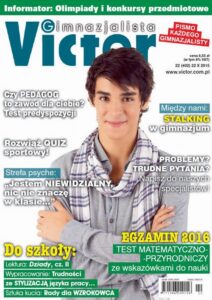 Okładka: Victor Gimnazjalista 22/2015