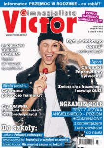 Okładka: Victor Gimnazjalista 3/2016