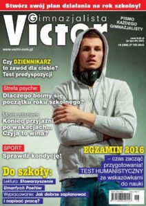 Okładka: Victor Gimnazjalista 18/2015