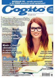 Okładka: Cogito 8/2016