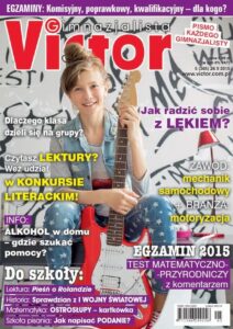 Okładka: Victor Gimnazjalista 5/2015