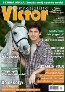 Okładka: Victor Gimnazjalista 20/2015