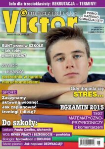 Okładka: Victor Gimnazjalista 8/2015