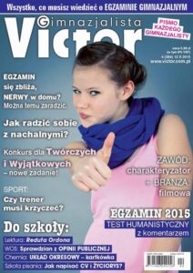 Okładka: Victor Gimnazjalista 4/2015