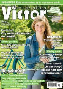 Okładka: Victor Gimnazjalista 10/2016