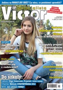 Okładka: Victor Gimnazjalista 11/2015