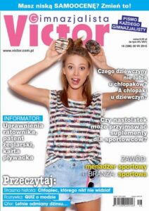 Okładka: Victor Gimnazjalista 16/2015