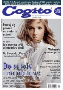 Okładka: Cogito 9/2015