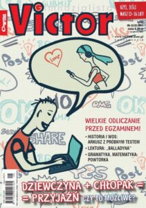 Okładka: Victor Gimnazjalista 5/2017