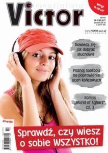 Okładka: Victor Gimnazjalista 10/2017