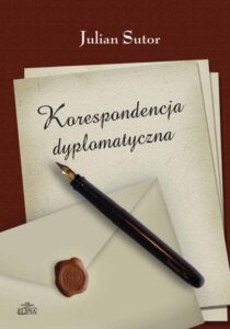 Okładka: Korespondencja dyplomatyczna
