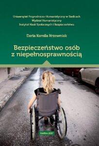Okładka: Bezpieczeństwo osób z niepełnosprawnością