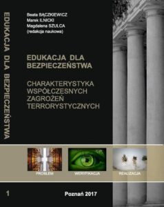 Okładka: CHARAKTERYSTYKA WSPÓŁCZESNYCH ZAGROŻEŃ TERRORYSTYCZNYCH t.1.