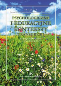 Okładka: Psychologiczne i edukacyjne konteksty transgresji. Psychological and educational contexts of transgression.