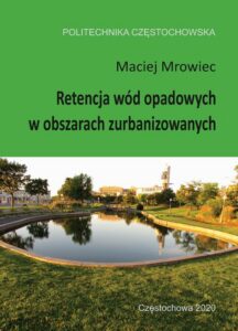 Okładka: Retencja wód opadowych w obszarach zurbanizowanych