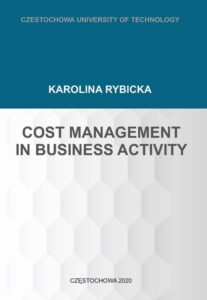 Okładka: Cost Management in Business Activity