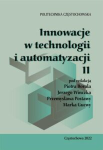 Okładka: Innowacje w technologii i automatyzacji II