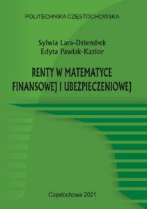 Okładka: Renty w matematyce finansowej i ubezpieczeniowej