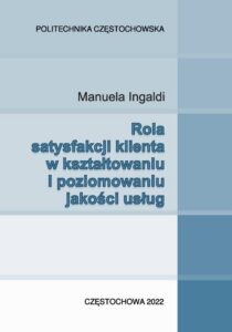 Okładka: Rola satysfakcji klienta w kształtowaniu i poziomowaniu jakości usług