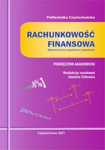 Okładka: Rachunkowość finansowa. Wydanie trzecie uzupełnione i poprawione